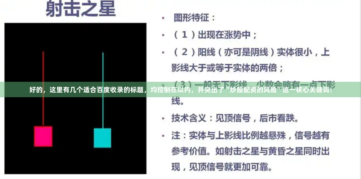 好的，这里有几个适合百度收录的标题，均控制在以内，并突出了“炒股配资的风险”这一核心关键词：