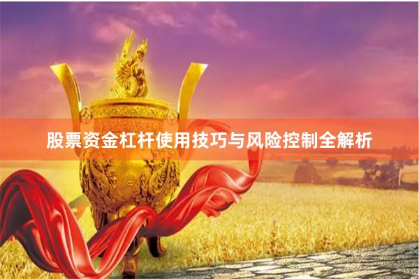 股票资金杠杆使用技巧与风险控制全解析